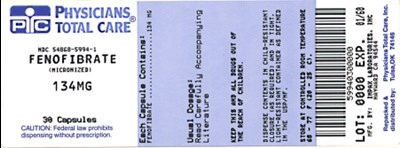 PRINCIPAL DISPLAY PANEL - 134 mg Capsule Bottle Label - 134mg package label